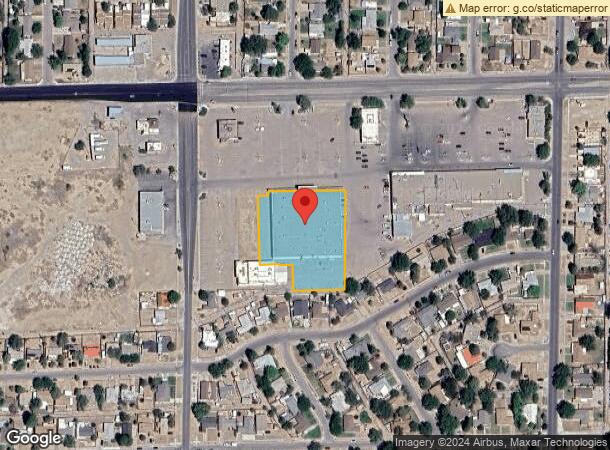  900 W Hobbs St, Roswell, NM Parcel Map