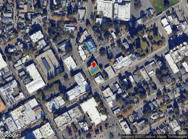  350 E St, Santa Rosa, CA Parcel Map