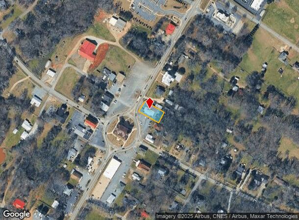 438 Courthouse Sq, Danielsville, GA Parcel Map