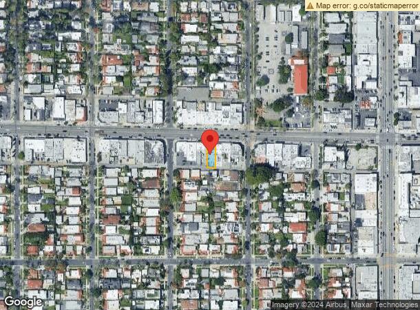  7214-7218 Melrose Ave, Los Angeles, CA Parcel Map