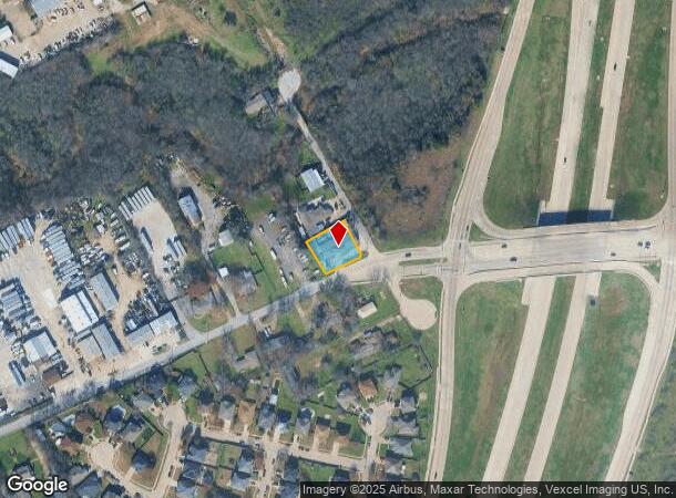  2331 Webb Lynn Rd, Arlington, TX Parcel Map