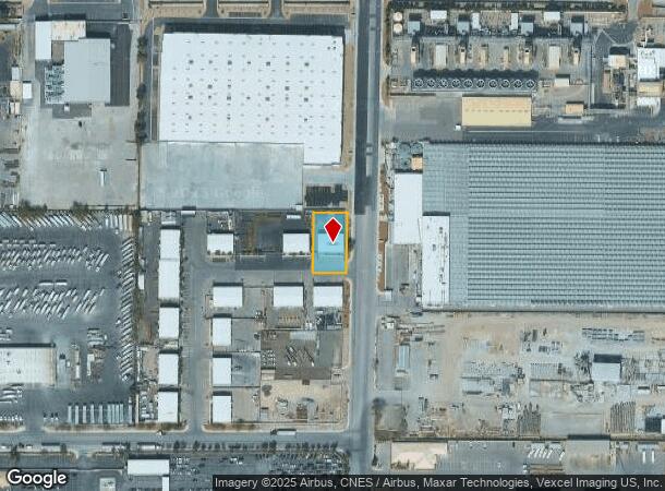  1280 Rockpebble Ave, North Las Vegas, NV Parcel Map