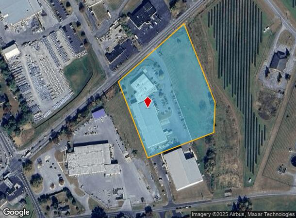  515 N Reading Rd, Ephrata, PA Parcel Map