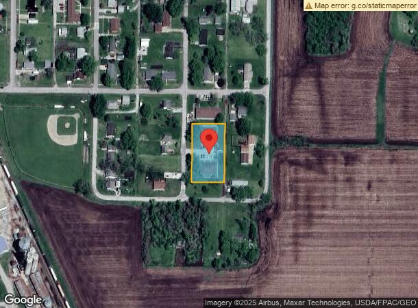  108 4Th Se, Melcher, IA Parcel Map