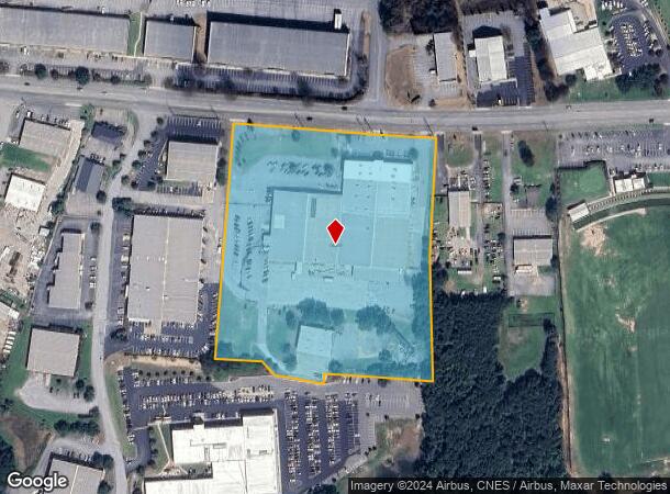  7640 Pelham Rd, Greenville, SC Parcel Map