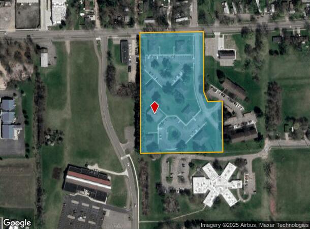 1022 Maplecrest Ct, Three Rivers, MI Parcel Map