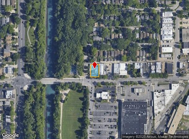  2425 Main St, Evanston, IL Parcel Map