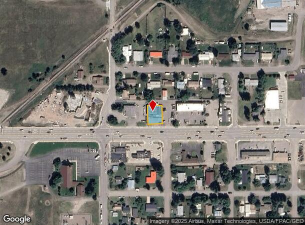 1107 9Th St W, Columbia Falls, MT Parcel Map