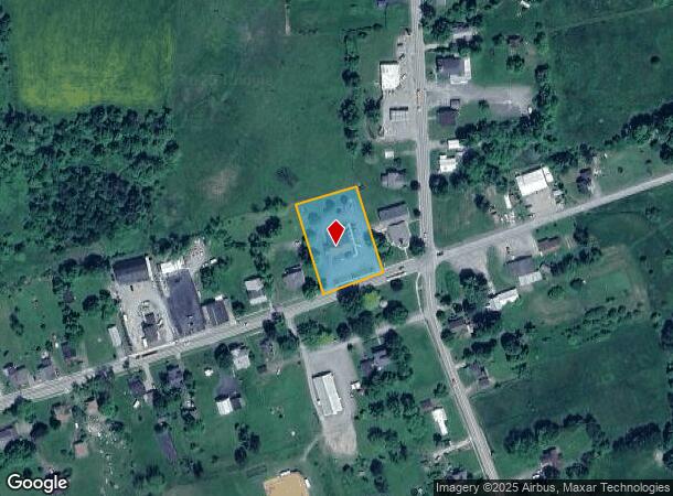 563 Main St, East Smithfield, PA Parcel Map