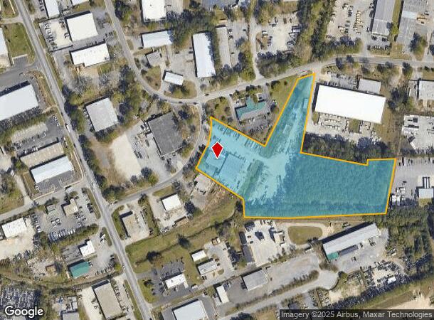  3275 Associate Dr, North Charleston, SC Parcel Map