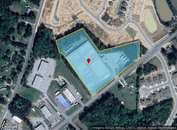  1400 Tramway Rd, Sanford, NC Parcel Map