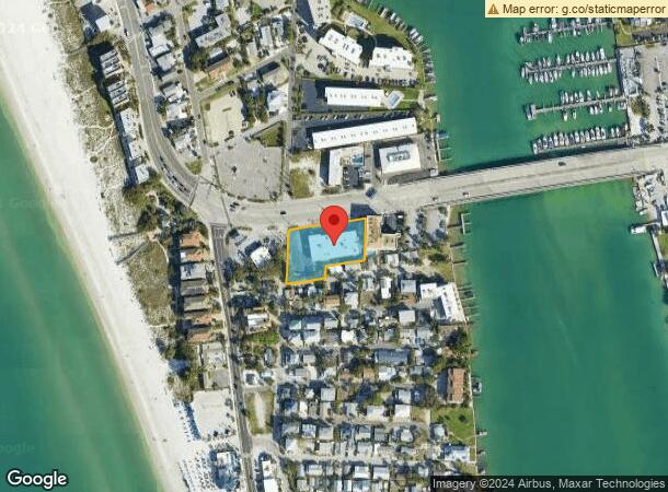  9641 Gulf Blvd, Treasure Island, FL Parcel Map