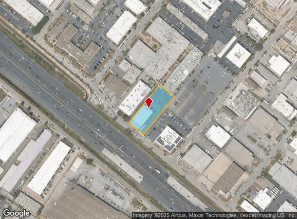 1722 Gilbreth Rd, Burlingame, CA Parcel Map