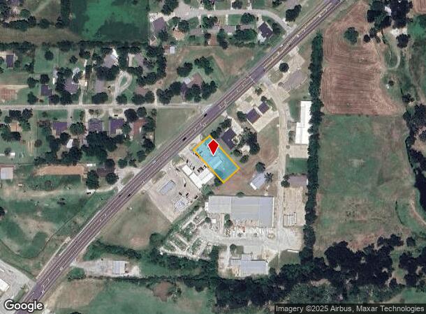  1129 S Highway 377, Pilot Point, TX Parcel Map