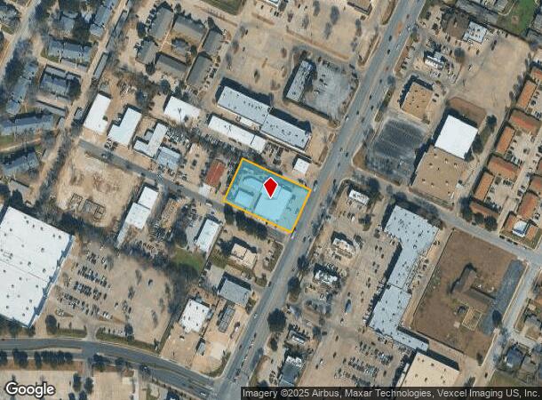 3632 S Cooper St, Arlington, TX Parcel Map