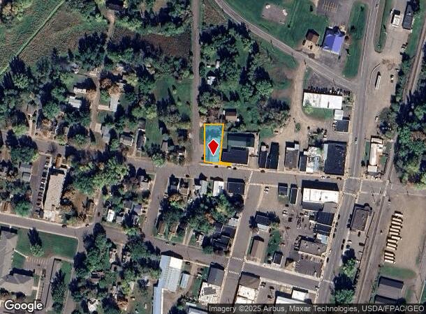  210 Central Dr W, Braham, MN Parcel Map
