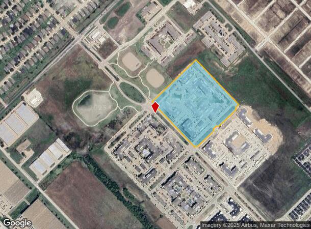  1105 N Gateway Blvd, Forney, TX Parcel Map