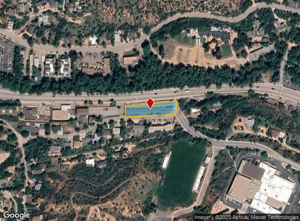 423 Manitou Ave, Manitou Springs, CO Parcel Map