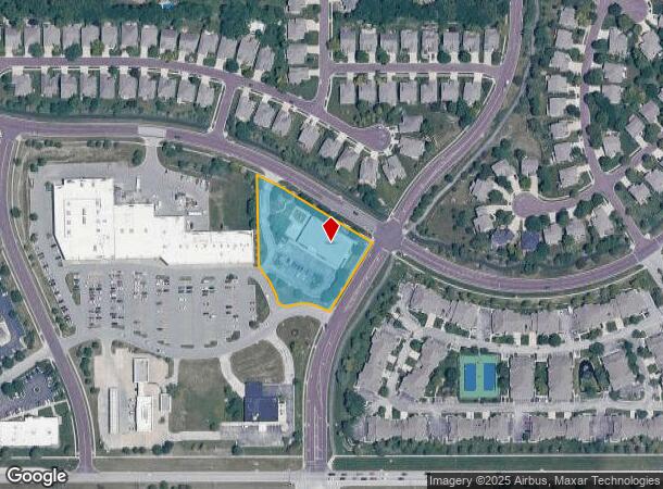  11100 W 135Th St, Overland Park, KS Parcel Map