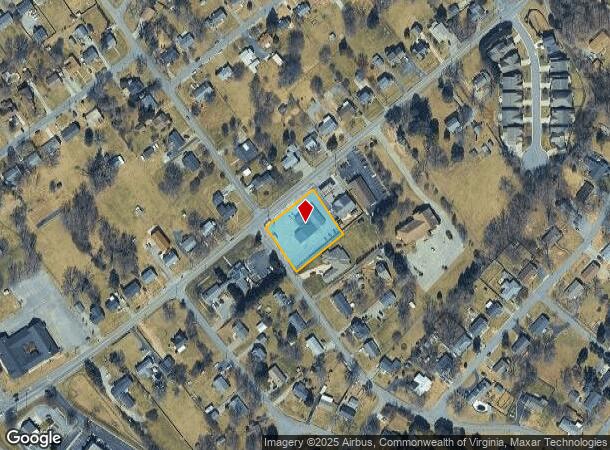  3664 Colonial Ave, Roanoke, VA Parcel Map