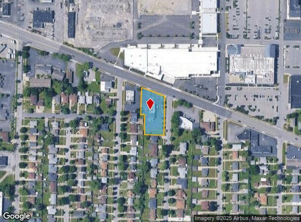  2070 Eggert Rd, Buffalo, NY Parcel Map