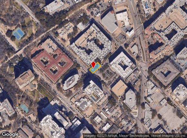  3104 Fairmount St, Dallas, TX Parcel Map