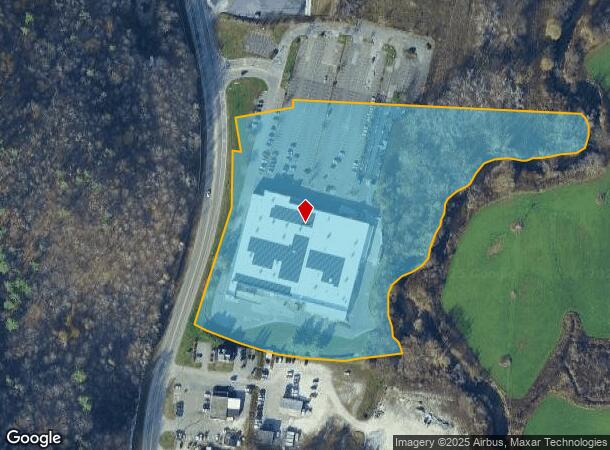 830 Curran Hwy, North Adams, MA Parcel Map