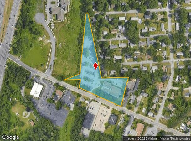 215 Toll Gate Rd, Warwick, RI Parcel Map