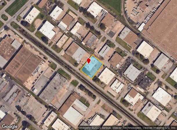  9012 Chancellor Row, Dallas, TX Parcel Map