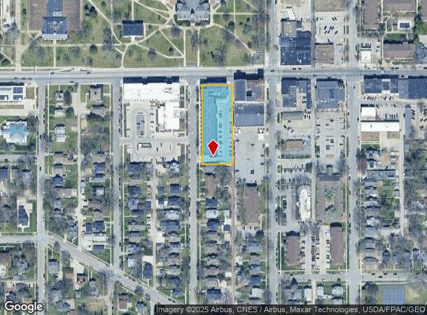  2530 University Ave, Des Moines, IA Parcel Map