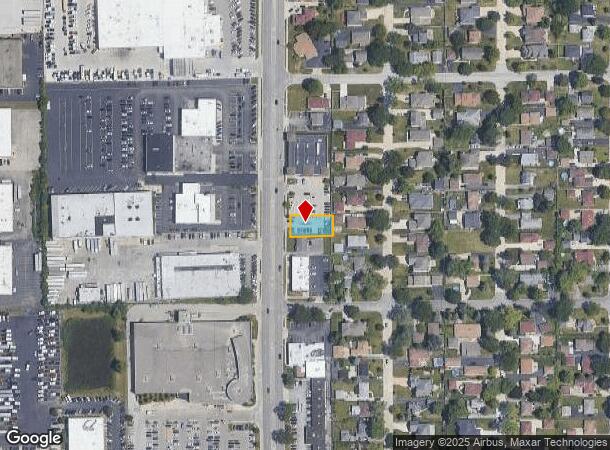 755 N York St, Elmhurst, IL Parcel Map