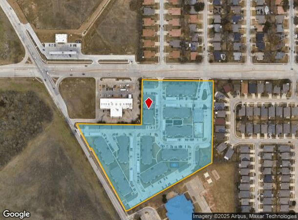 1101 Longhorn Rd, Fort Worth, TX Parcel Map