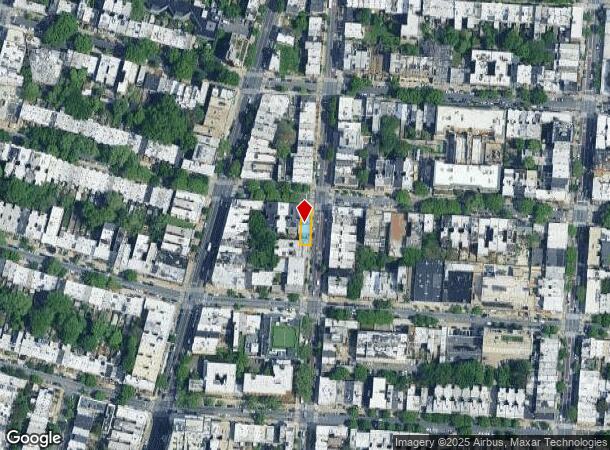 100 Rogers Ave, Brooklyn, NY Parcel Map