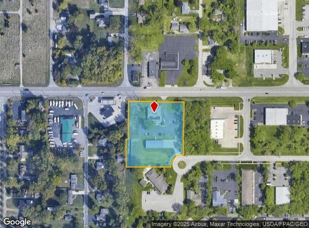  7445 Airport Hwy, Holland, OH Parcel Map