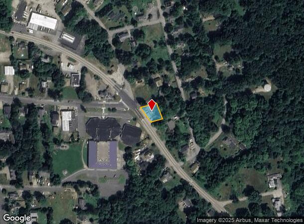 2 S Maple St, Brookfield, MA Parcel Map