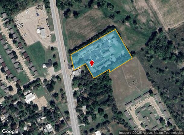 2000 N Kaufman St, Ennis, TX Parcel Map