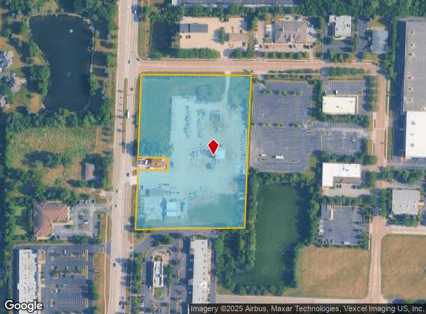  7S343 N Eola Rd, Aurora, IL Parcel Map