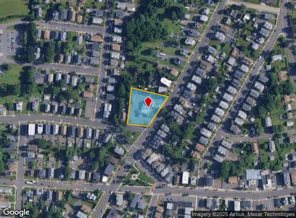  332 Burritt St, New Britain, CT Parcel Map