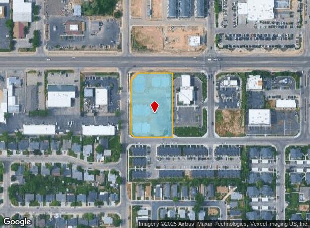  1590 N Shamrock St, Boise, ID Parcel Map