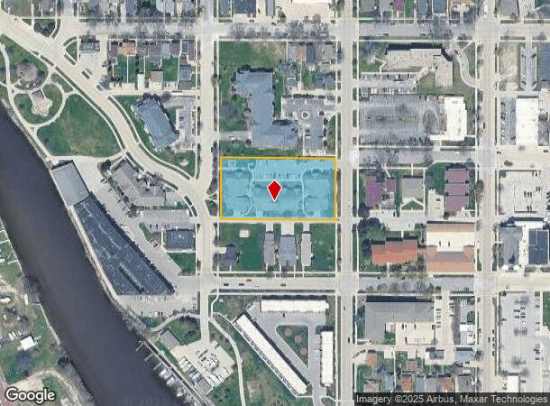  828 N 10Th St, Sheboygan, WI Parcel Map