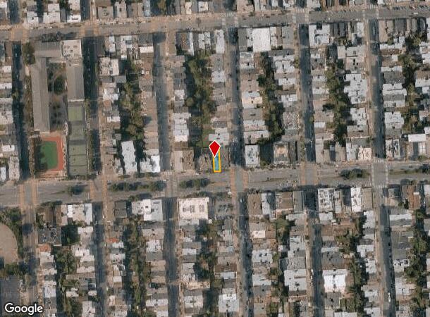  6314 Geary Blvd, San Francisco, CA Parcel Map