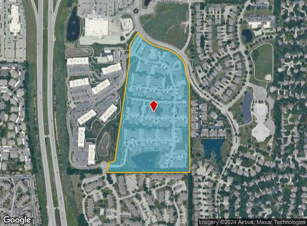  8875 Maurer Ct, Lenexa, KS Parcel Map