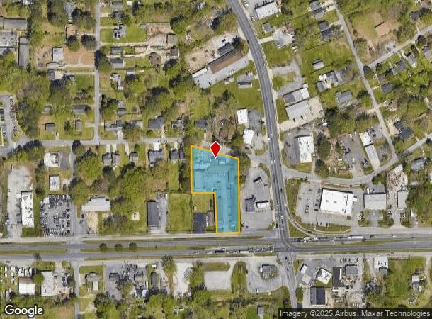  2105 Broadmoor Ave, Chesapeake, VA Parcel Map