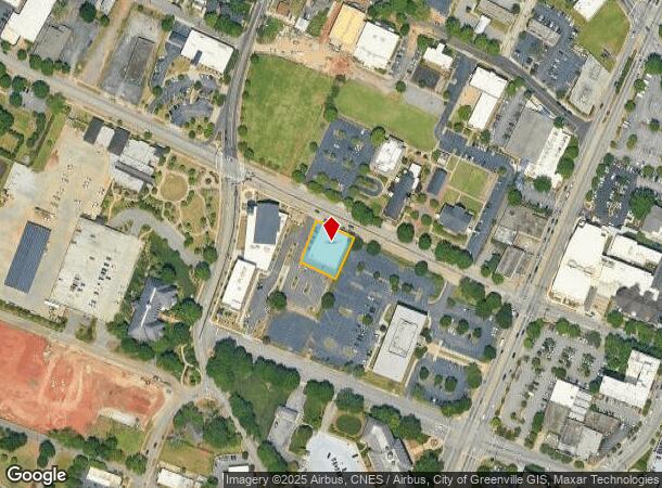 415 W Washington St, Greenville, SC Parcel Map