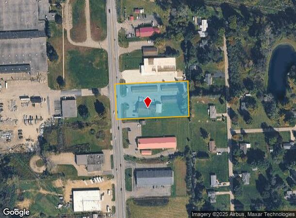  2080 N Lapeer Rd, Lapeer, MI Parcel Map