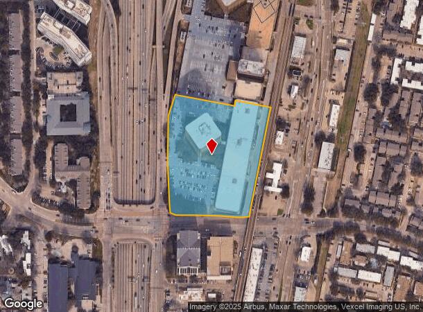 8150 N Central Expy, Dallas, TX Parcel Map
