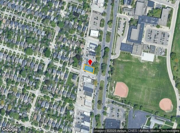 20525 Mack Ave, Grosse Pointe Woods, MI Parcel Map