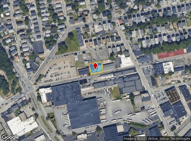 233 W Park St, Providence, RI Parcel Map