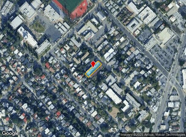  3824 Evans St, Los Angeles, CA Parcel Map