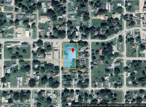 505 W Jefferson St, Bloomfield, IA Parcel Map